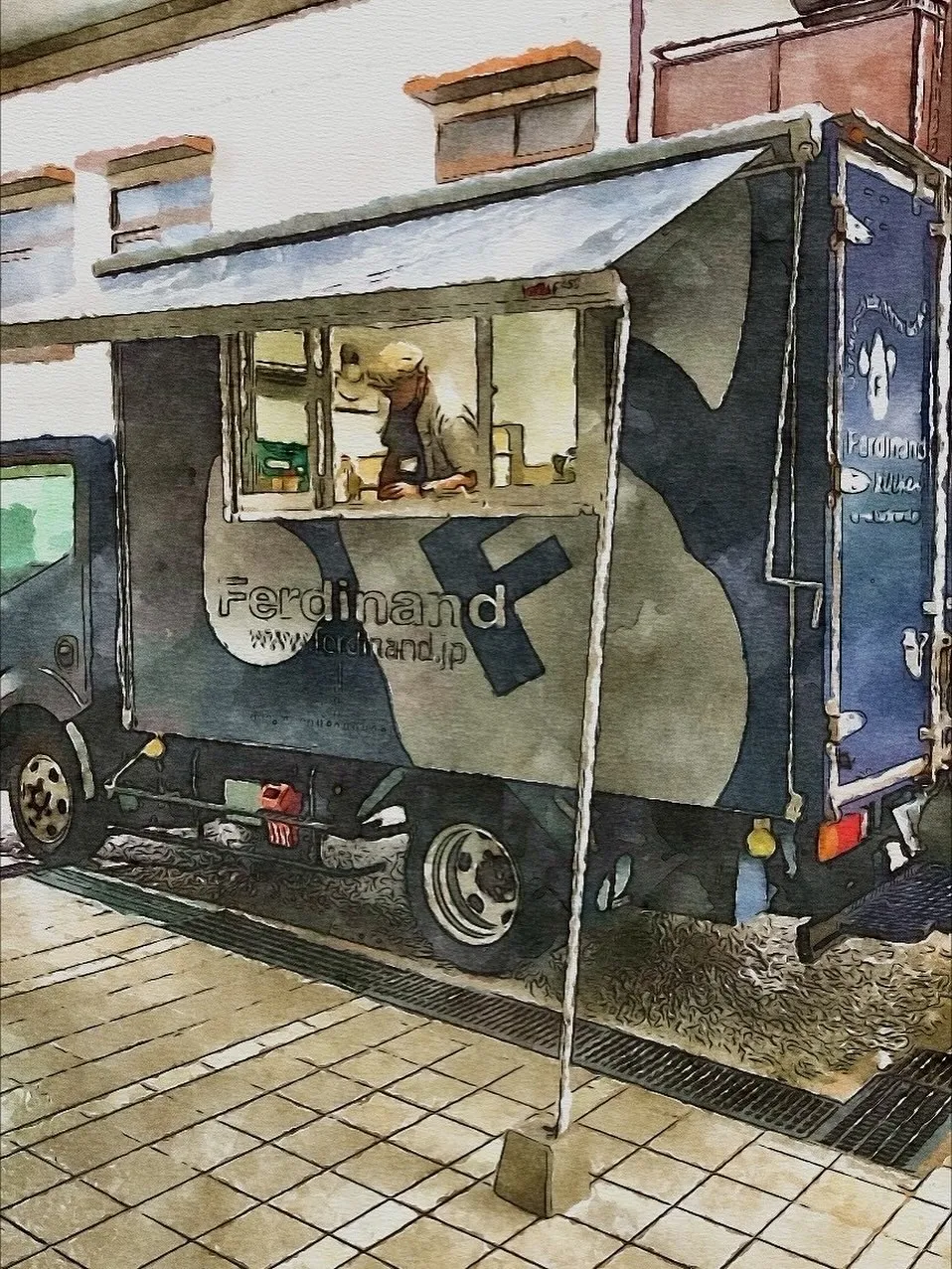 箕面キューズモールキッチンカーで